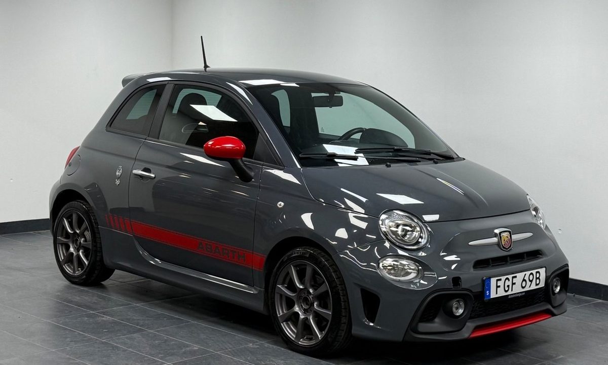 2020 Abarth 595 1.4 T-JET 16V · Track Grey · 1-ägare · Sportavgas