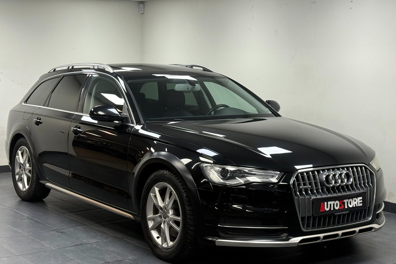 2016 Audi A6 Allroad Q 3.0 TDI V6 *Pano*läder*D-värm*Luft*8500mil