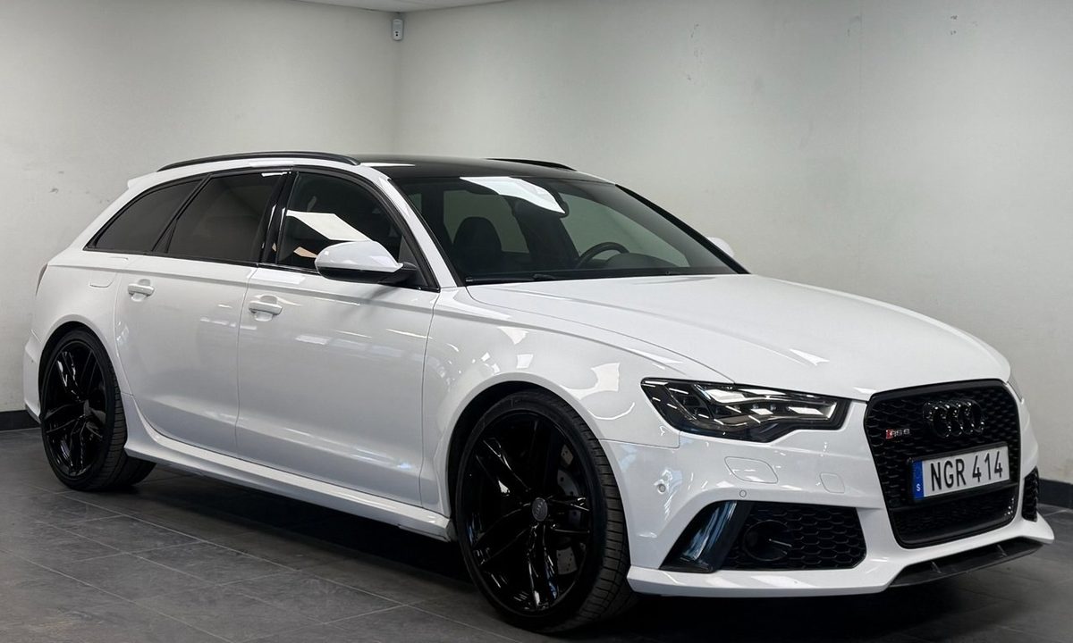 2013 Audi RS6 4.0 TFSI V8 Q Carbon Bose SV-såld Milltek Dynamic 560