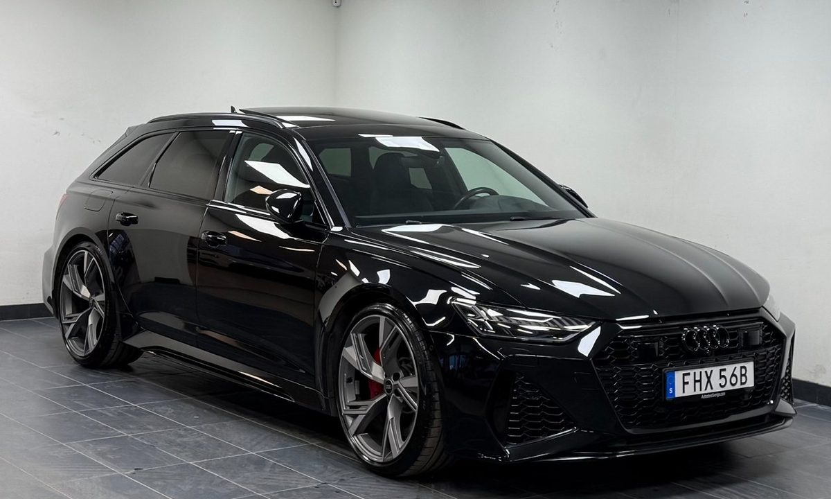 2021 Audi RS6 Avant 600hk*Moms*B&O*HUD*Alpinpkt*Laser*360°