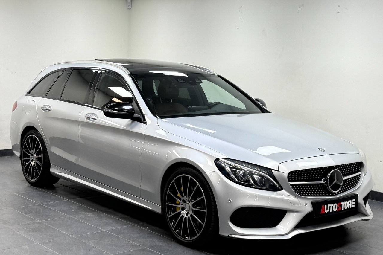 2016 Mercedes-Benz C 43 C450 4M 9G *Pano *Designo *Burm *Värmare Euro 6