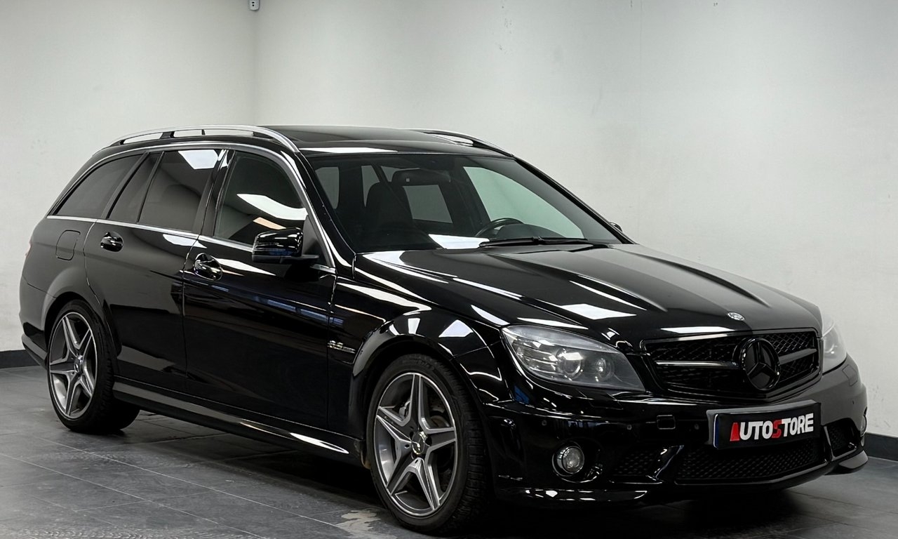 2010 Mercedes-Benz C 63 AMG T 7G-Tronic Sv-såld H/K Taklucka Spec